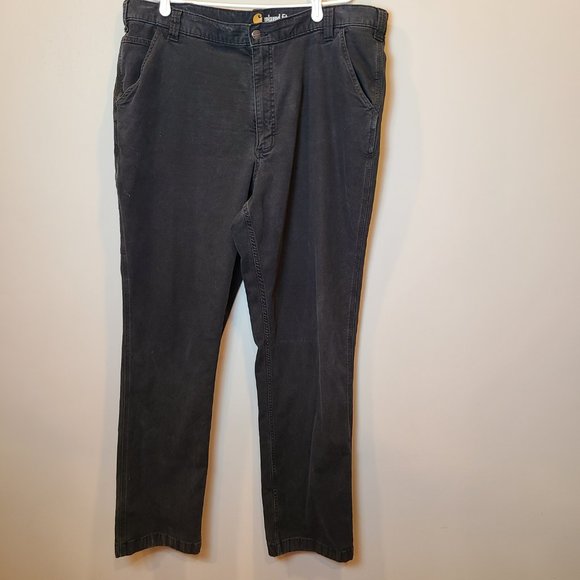 Carhartt Relaxed Fit Jeans Black Denim Pant - Picture 15 of 15